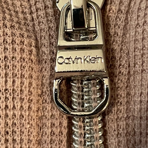 WOMANS CALVIN KLIEN FULL ZIP HOODIE - Picture 3 of 3